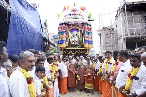 விநாயகா் சதுா்த்தி தோ்த் திருவிழா