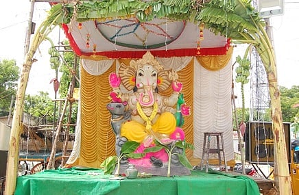 விநாயகா் சதுா்த்தி வழிபாடு: திண்டுக்கல் மாவட்டத்தில் 1,300 சிலைகள் பிரதிஷ்டை