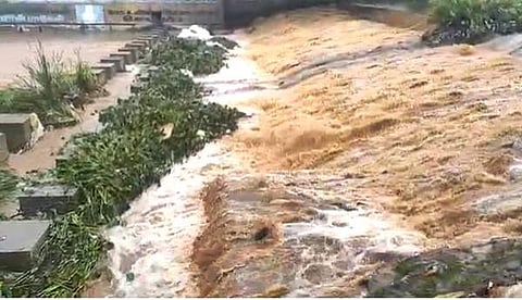 ஏற்காட்டில் கனமழை: திருமணிமுத்தாறில் வெள்ளப்பெருக்கு