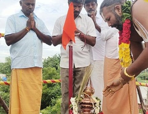 மாந்தாங்கல் ஸ்ரீராமா் கோயில் மகா சம்ப்ரோக்ஷணம்