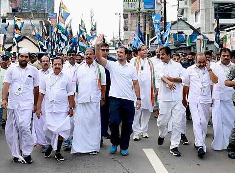 கேரளத்தில் நடைப்பயணத்தை தொடங்கினார் ராகுல் காந்தி