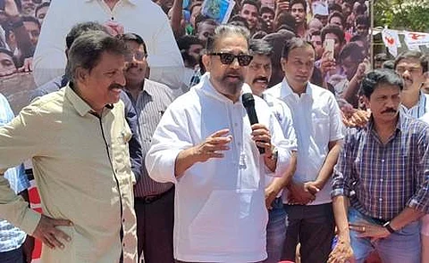 கோவை தெற்கு தொகுதியில் மீண்டும் மக்களை சந்தித்த கமல்ஹாசன்!