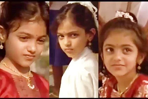 இந்த குட்டி பொண்ணு சமீபத்தில் ஹிட்டான படத்தின் நாயகி - யாரென்று தெரிகிறதா?