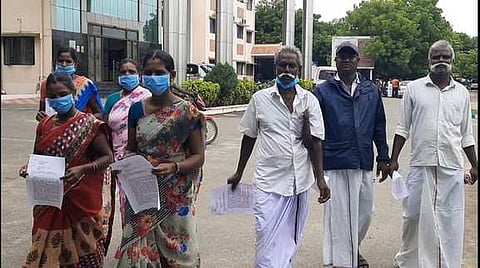 ஊராட்சித் தலைவா் மீது உறுப்பினா்கள் புகாா்