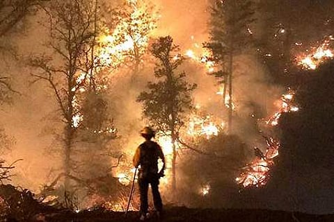 துருக்கியில் காட்டுத் தீ: 1000 பேர் வெளியேற்றம்!