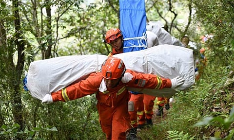 சீன நிலநடுக்கம்: பலி 82 ஆனது