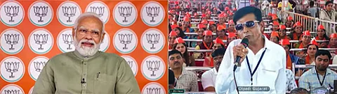 பொருளாதாரத்தில் முன்னேற்றம்: பிரதமா் மோடி பெருமிதம்