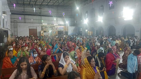 புத்தாண்டு:நெல்லை தேவாலயங்களில் சிறப்புப் பிரார்த்தனை