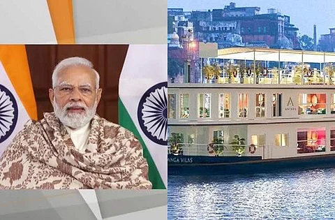 உலகின் மிக நீண்ட நதிப் பயண கப்பல் சேவை தொடக்கம்!