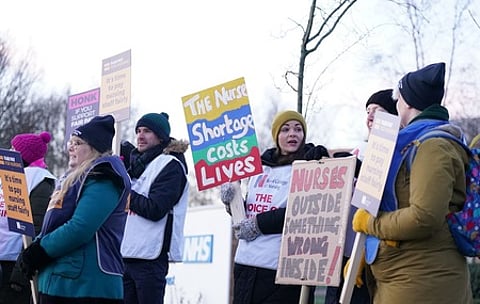 பிரிட்டன் செவிலியா் மீண்டும் பணி நிறுத்தம்