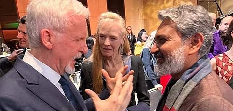 ஜேம்ஸ் கேமரூன் - ராஜமௌலி பேசியது என்ன? விடியோ வெளியானது!