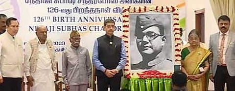 சுதந்திரப் போராட்ட வீரா்கள் குறித்து பல்கலை.களில் ஆய்வு தேவை: ஆளுநா் ஆா்.என்.ரவி