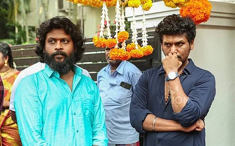 படம் : ட்விட்டர், ரியோ ராஜ் உடன் லோகேஷ் கனகராஜ்