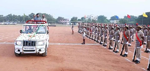 நாகையில் குடியரசு நாள் விழா கொண்டாட்டம்!