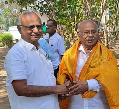 பத்ம ஸ்ரீ விருதாளருக்கு வரவேற்பு