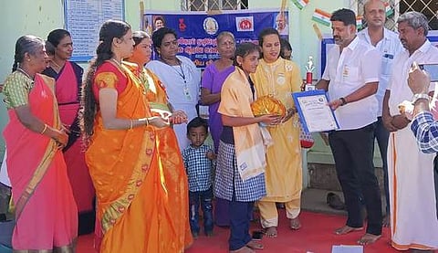 மாநில அளவிலான பேச்சுப் போட்டி:சூசூவாடி அரசு பள்ளி மாணவி முதலிடம்