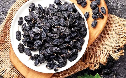 கருப்பு திராட்சையின் மகத்துவம்