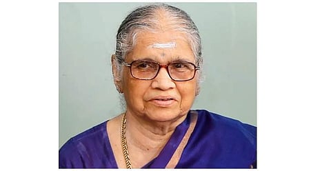 டி.ஆர்.பாலுவின் சகோதரி செ.பவுனம்மாள் காலமானார்