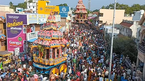 சுசீந்திரம் தாணுமாலய சுவாமி கோயிலில் மார்கழி தேரோட்டம்!