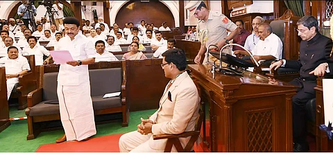 பேரவையிலேயே ஆளுநர் ஆர்.என். ரவிக்கு முதல்வர் கண்டனம்