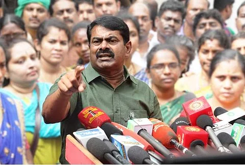 பொங்கல் தொகுப்பிற்கான கரும்பு கொள்முதலில் நடைபெறும் முறைகேடுகளை தடுக்க வேண்டும் – சீமான்