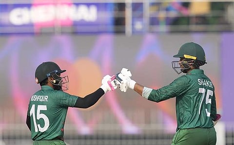 உலகக் கோப்பை: நியூசிலாந்துக்கு 246  ரன்கள் இலக்கு நிர்ணயித்த வங்கதேசம்!