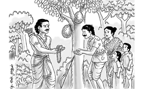 நாடுஞ் சொல்லான்; பேருஞ் சொல்லான்!