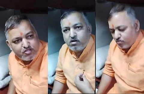 வாக்குவாதத்தில் ஈடுபடும் ராணா பிரதாப் சிங்