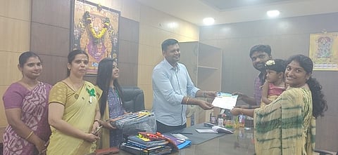 ராசிபுரம் பள்ளிகளில் அக்ஷராபியாசம்