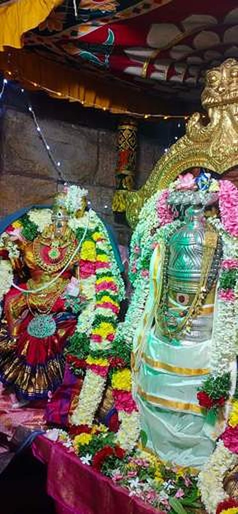 ஆனந்தவல்லி அம்மன் கோயிலில் நவராத்திரி விழா நிறைவு