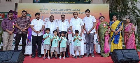 வேளாளா் வித்யாலயா பள்ளியில் விளையாட்டு விழா