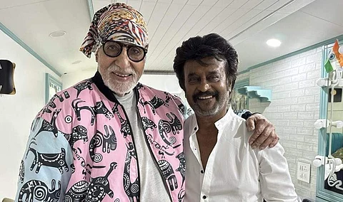 தலைவரே... ரஜினியைப் புகழ்ந்த அமிதாப்!
