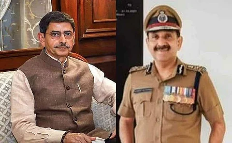 ஆளுநருடன் சென்னை காவல் ஆணையர் சந்திப்பு