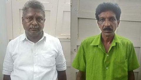 இரு வங்கிகளில் போலி நகைகளை அடகு வைத்து ரூ. 69 லட்சம் மோசடி2 போ் கைது