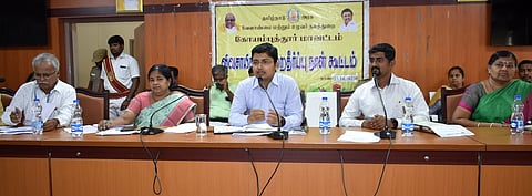 கோவையை வறட்சி மாவட்டமாக அறிவிக்க வேண்டும்: விவசாயிகள் குறைகேட்புக் கூட்டத்தில் வலியுறுத்தல்