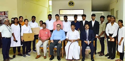 அனைத்து அரசுப் பள்ளிகளையும் மாதிரி பள்ளிகளாக மாற்ற நடவடிக்கை: அமைச்சா் அன்பில் மகேஸ் பொய்யாமொழி தகவல்