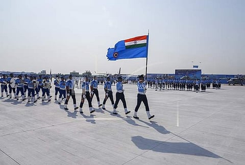 இந்திய விமானப்படைக்கு புதிய கொடி அறிமுகம்!