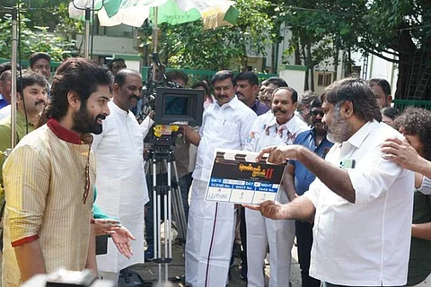 ஜென்டில்மேன் - 2 படப்பிடிப்பை தொடக்கிவைத்த தமிழக அமைச்சர்!