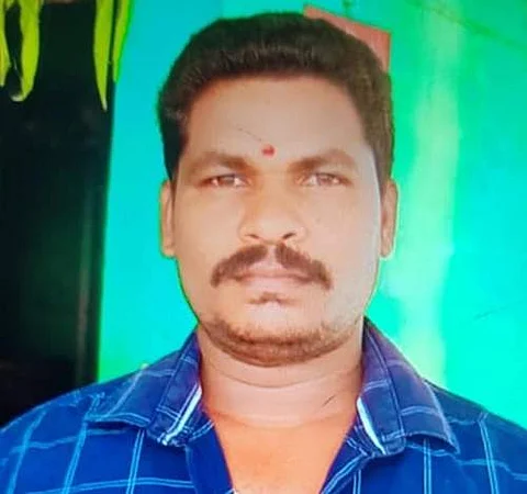 மின்னல் தாக்கியதில் உயிரிழந்த மீனவர் அருண்