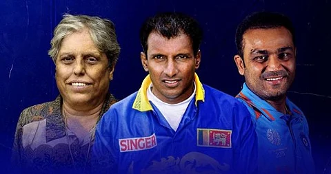 ஐசிசி ஹால் ஆஃப் ஃபேமில் சேவாக், எடுல்ஜி, அரவிந்த டி சில்வா