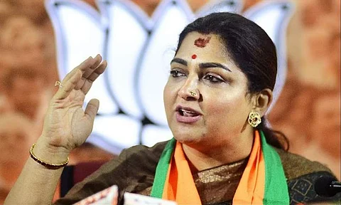 குஷ்புவுக்கு எதிராக காங்கிரஸ் போராட்டம் அறிவிப்பு