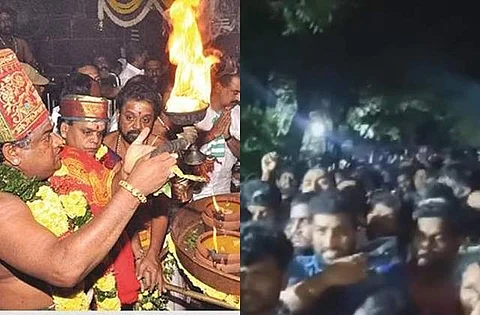 மகா தீபம்: மலையேற அனுமதிச்சீட்டு வாங்க குவிந்த பக்தர்கள்!