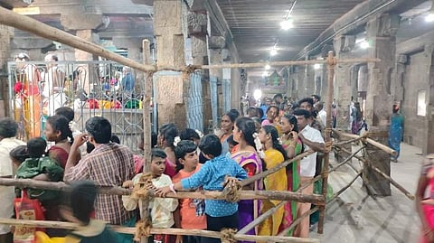 கார்த்திகை மகா தீபம்: விராலிமலை முருகன் மலைக் கோயிலில் குவிந்த பக்தர்கள்