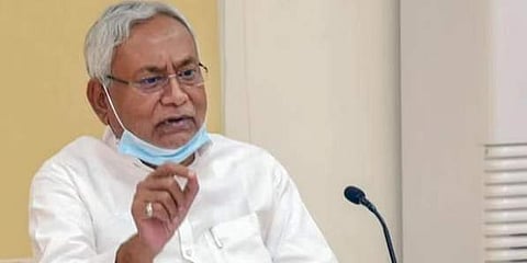 பிகார் முதலமைச்சர் நிதிஷ் குமார்.
