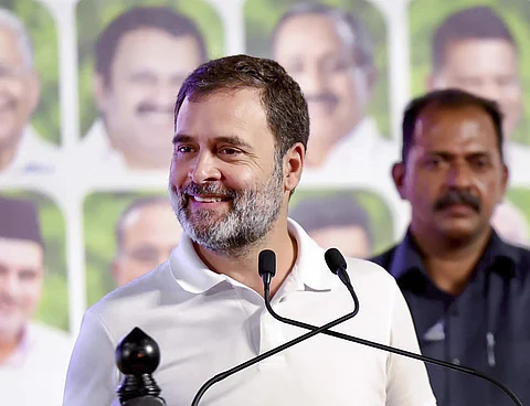 கோழிக்கோட்டில் ராகுல் காந்தி (படம்: PTI)