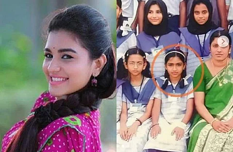ஷபானா - பள்ளி சீருடையில்