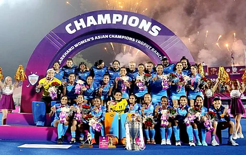உலகத் தரவரிசையில் முன்னேறிய இந்திய மகளிர் ஹாக்கி அணி!