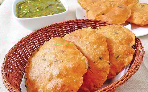 தக்காளி பூரி