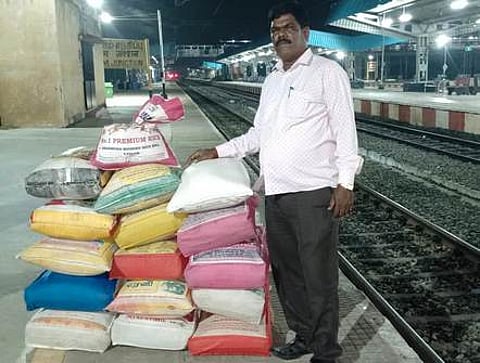 ரேஷன் அரிசி பறிமுதல்