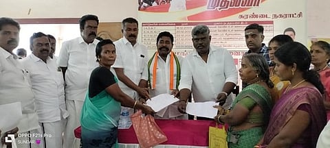 சுரண்டையில் மக்களுடன் முதல்வா் திட்ட முகாம்